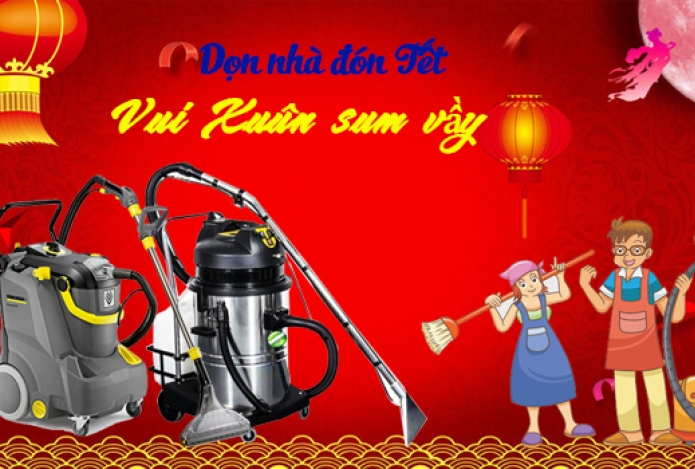 DỌN NHÀ ĐÓN TẾT - VUI TẾT SUM VẦY