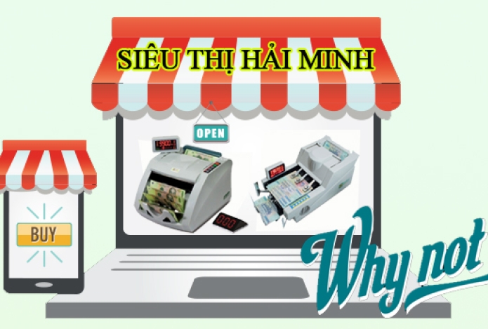 MUA MÁY ĐẾM TIỀN TẠI SIÊU THỊ HẢI MINH. TẠI SAO KHÔNG?