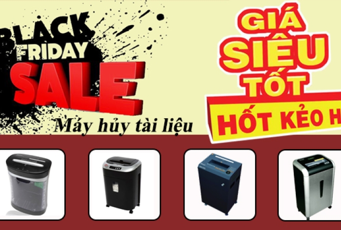 NGÀY VÀNG MUA SẮM MÁY HỦY TÀI LIỆU TẠI SIÊU THỊ HẢI MINH