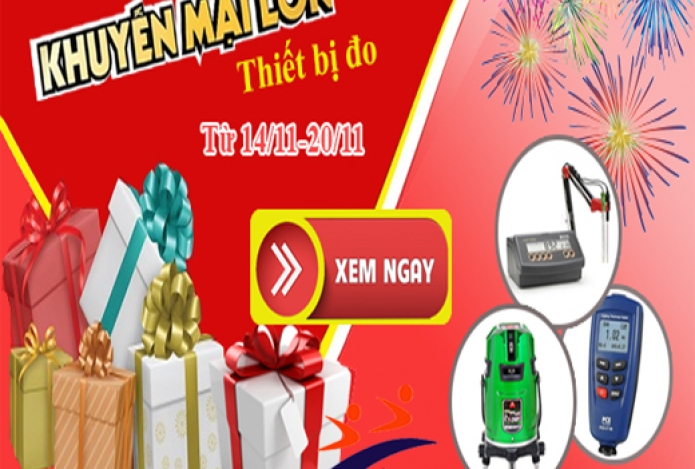 Khuyến maj cực lớn các thiết bị đo tại Siêu thị Hải Minh