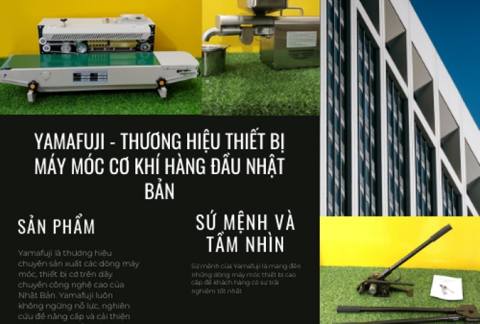 Yamafuji - Thương Hiệu Thiết Bị Máy Móc Cơ Khí Hàng Đầu Nhật Bản
