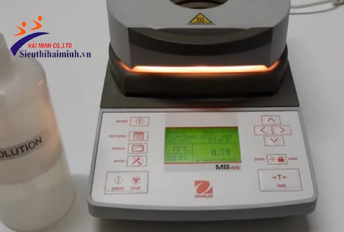 Cân sấy ẩm ohaus series MB – giải pháp toàn diện đảm bảo chất lượng trong ngành thực phẩm