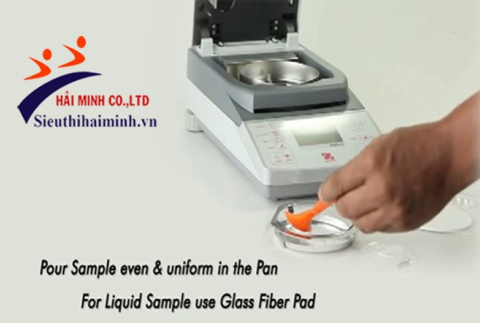 Cân phân tích ẩm Ohaus MB45 có đáng mua?