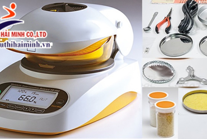 Giá cân phân tích độ ẩm hãng Kett