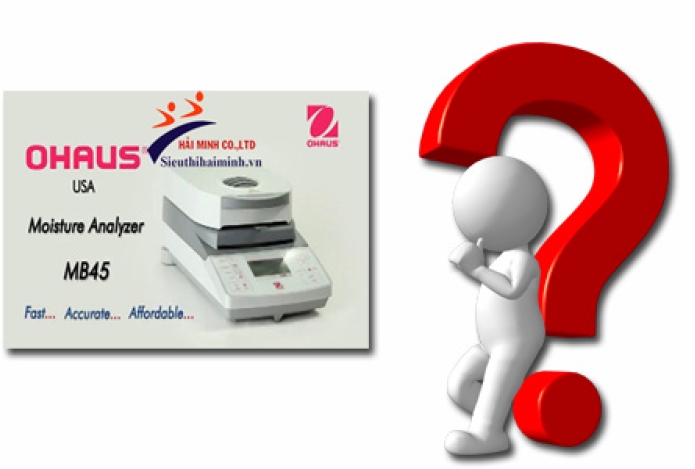 Bạn Biết Gì Về Cân Sấy Ẩm Ohaus MB45?