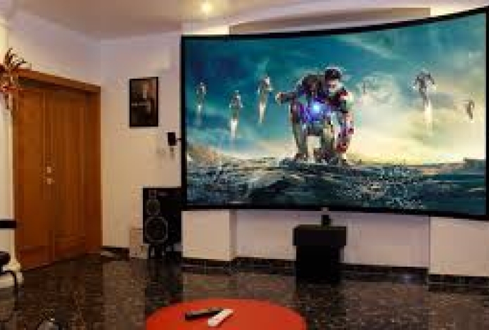 Màn chiếu và vải màn chiếu phù hợp