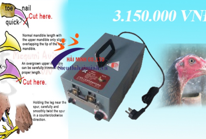 Máy cắt mỏ gà khuyến mại cực lớn trong năm 2017