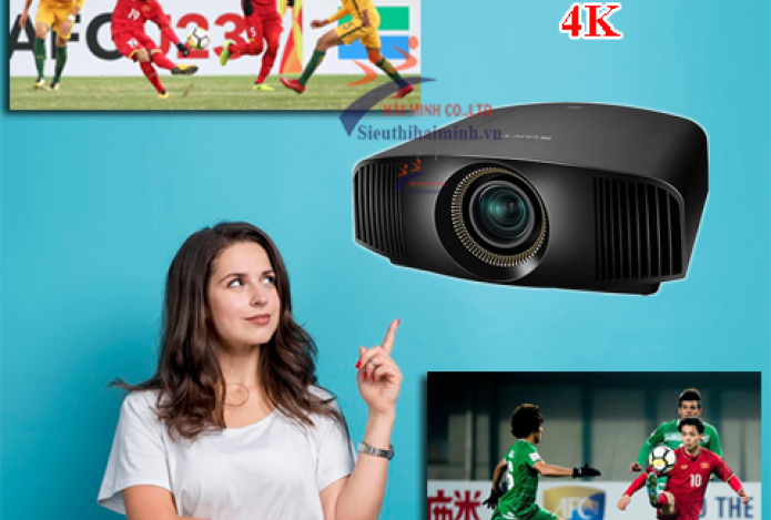 [GIẢM⏬SÂU] 3 máy chiếu sony 4k chất lượng cao xem bóng đá cực nét