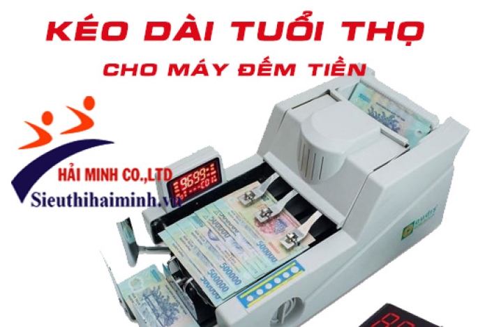 Kéo Dài Tuổi Thọ Cho Máy Đếm Tiền Như Thế Nào