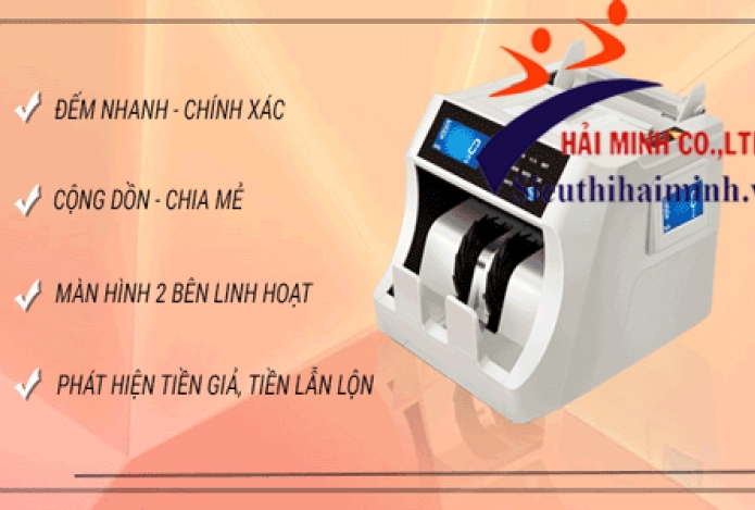 Máy Đếm Tiền Là Gì? Nguyên Lí Hoạt Động Của Máy