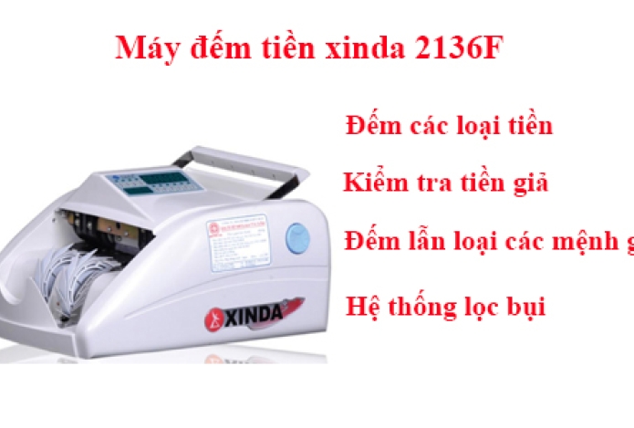Có nên mua máy đếm tiền xinda 2136F không?