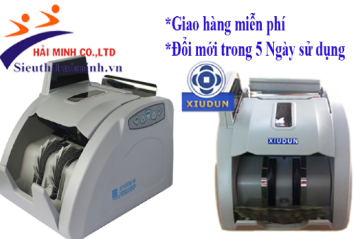 Top 4 máy đếm tiền thương hiệu Xiudun dưới 5 triệu đồng
