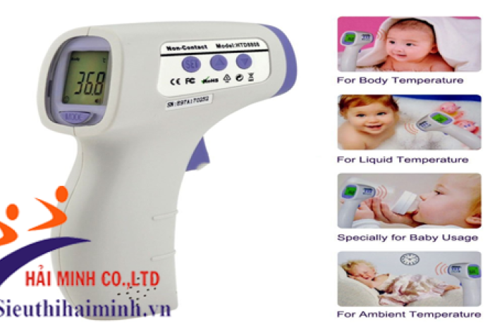 Máy đo nhiệt độ cơ thể cho trẻ nhỏ