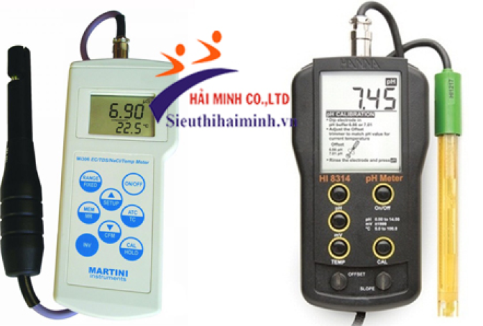 2 dòng máy đo độ pH Hanna được nhiều người tin dùng