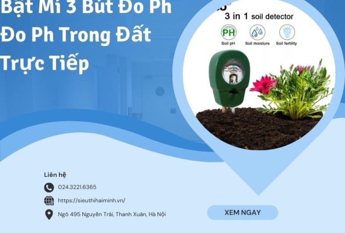 Bật Mí 3 Bút Đo Ph Có Thể Đo Ph Trong Đất Trực Tiếp