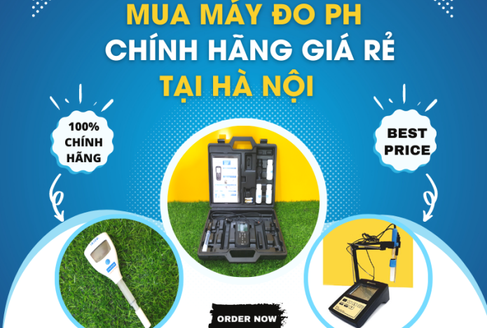 Mua Máy Đo Ph Chính Hãng Giá Rẻ Tại Hà Nội