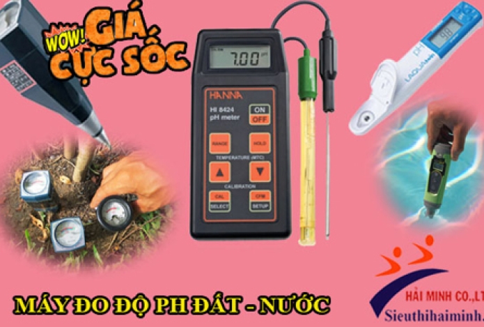 Máy đo pH – sản phẩm không thể thiếu trong nông lâm nghiệp