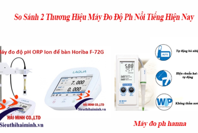 Top 3 thương hiệu cung cấp máy đo pH đáng quan tâm