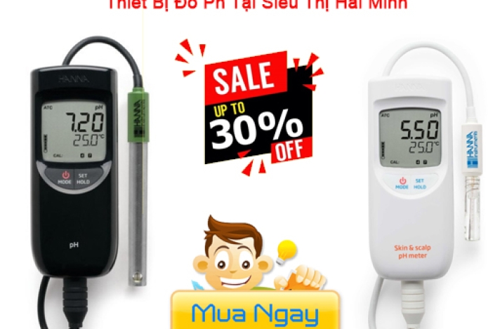 Tại Sao Khách Hàng Luôn Chọn Thiết Bị Đo Ph Tại Siêu Thị Hải Minh