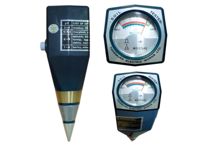Tìm hiểu máy đo độ pH và độ ẩm đất Takemura DM-15