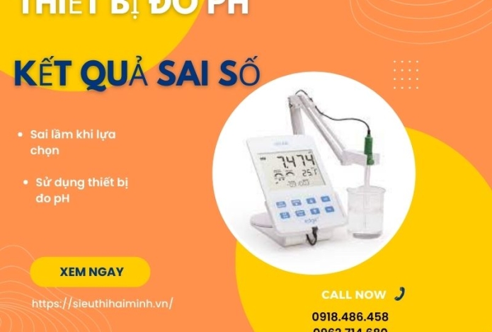 Vì Sao Thiết Bị Đo Ph Cho Kết Quả Sai Số Không Ổn Định?