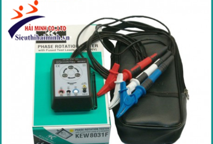 Đồng hồ đo thứ tự pha Kyoritsu 8031F được sử dụng để làm gì?