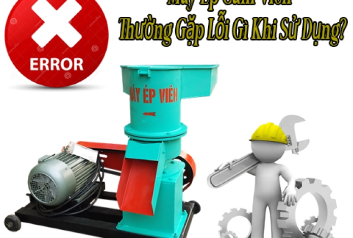 Máy Ép Cám Viên Thường Gặp Lỗi Gì Khi Sử Dụng?