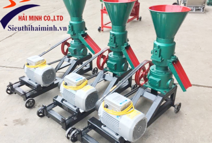 Chăn nuôi trở nên khác biệt tích cực nhờ máy ép cám viên