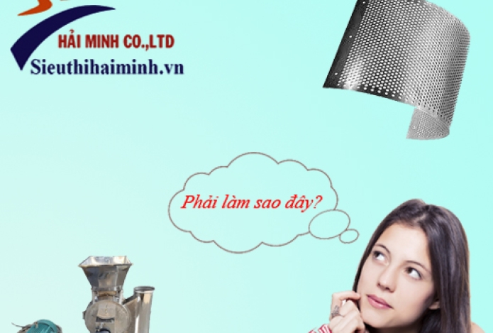 Cách khắc phục lỗi tắc sàng ở máy nghiền bột khô