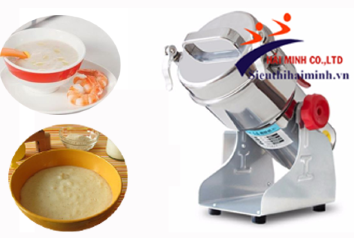 Làm bột ăn dặm cho bé chất lượng nhờ máy nghiền bột