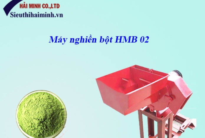 Giới thiệu máy nghiền bột khô siêu mịn HMB02