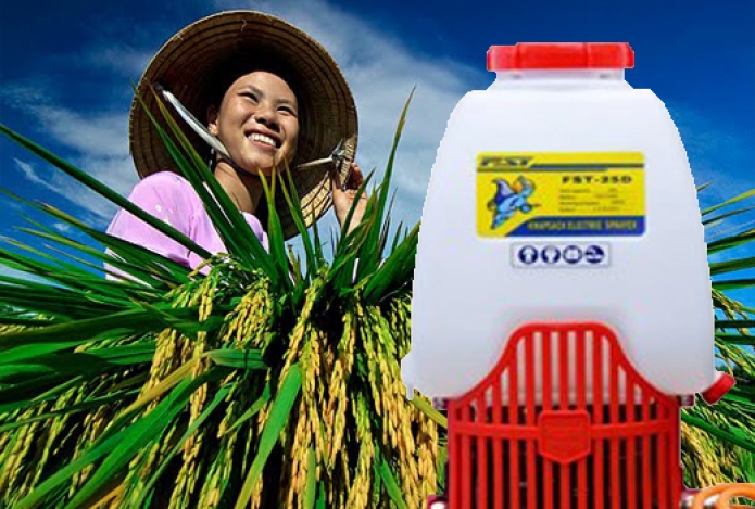 Mùa bội thu cùng máy phun thuốc trừ sâu bằng điện