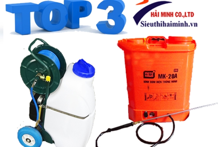 Top 3 thương hiệu máy phun thuốc trừ sâu được ưa chuộng nhất hiện nay.