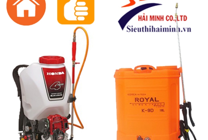 Địa chỉ bán máy phun thuốc trừ sâu được khách hàng tin tưởng