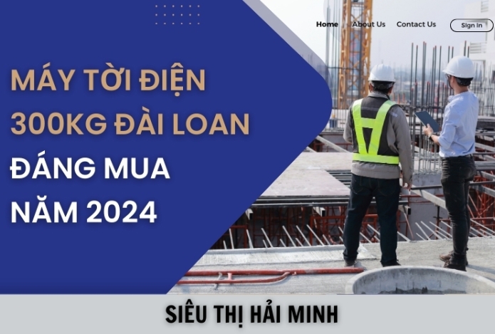 Máy tời điện 300kg Đài Loan Đáng Mua Năm 2024