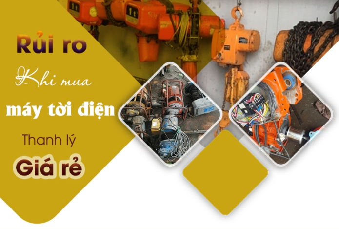 Những Rủi Ro Khi Mua Máy Tời Điện Thanh Lý Giá Rẻ