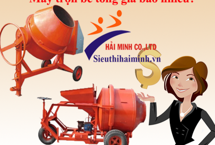Máy trộn bê tông giá bao nhiêu?