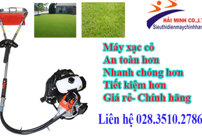 Máy xạc cỏ sản phẩm được cải tiến đến không ngờ