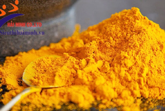Làm bột nghệ nguyên chất từ máy xay nghệ liên hoàn