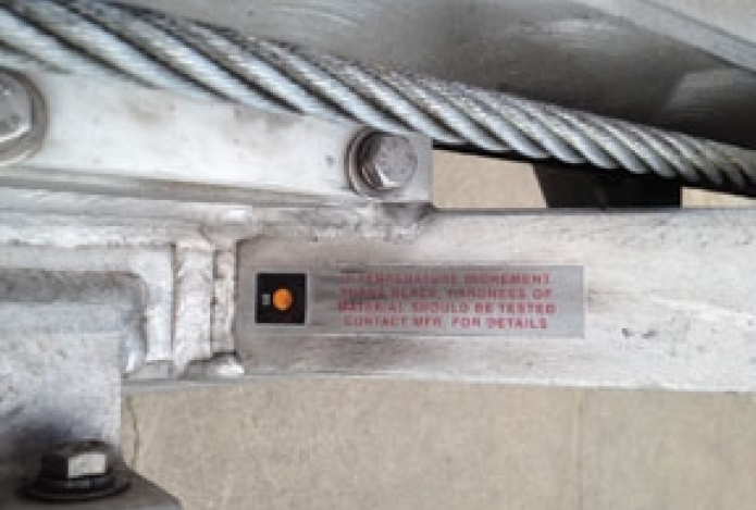 Ứng dụng nút cảm biến nhiệt thang nhôm