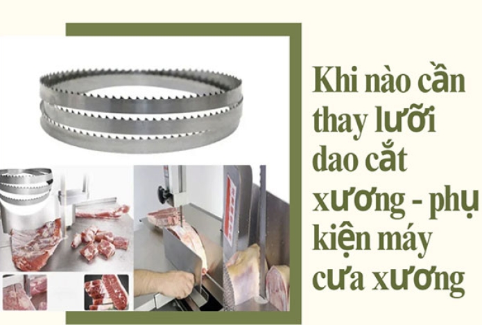 Khi nào cần thay lưỡi dao cắt xương - phụ kiện máy cưa xương