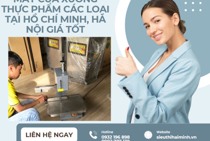 Máy cưa xương thực phẩm các loại tại Hồ Chí Minh, Hà Nội giá tốt