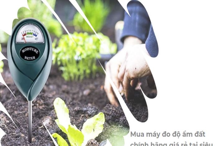 Mua máy đo độ ẩm đất chính hãng giá rẻ tại siêu thị hải minh
