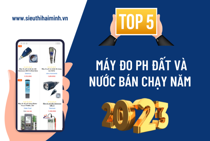 Top 5 Máy Đo Ph Đất Và Nước Bán Chạy Năm 2023