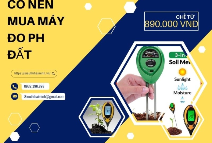 Có Nên Mua Máy Đo Ph Đất Cho Ngành Trồng Trọt Hay Không?