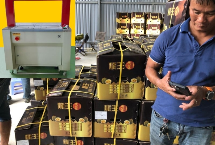 Lắp đặt máy đóng đai tự động trong 1-2 tiếng