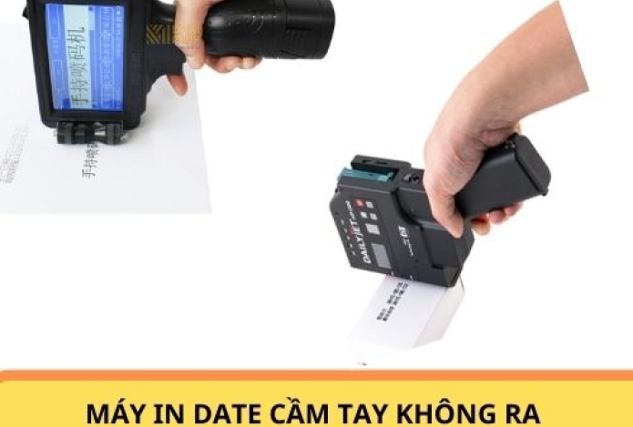 Máy In Date Cầm Tay Không Ra Mực Và Khắc Phục Như Thế Nào
