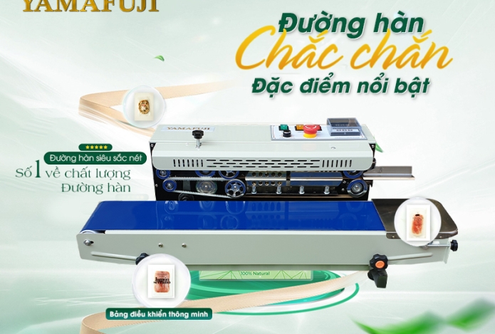 Đánh giá máy hàn miệng túi tự động FR-900WP của Yamafuji