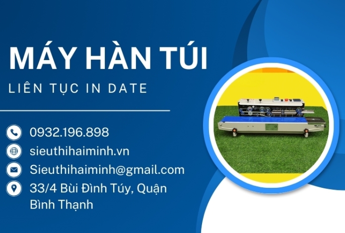 Gợi Ý 3 Máy Hàn Miệng Túi Liên Tục Có In Date Nên Đầu Tư