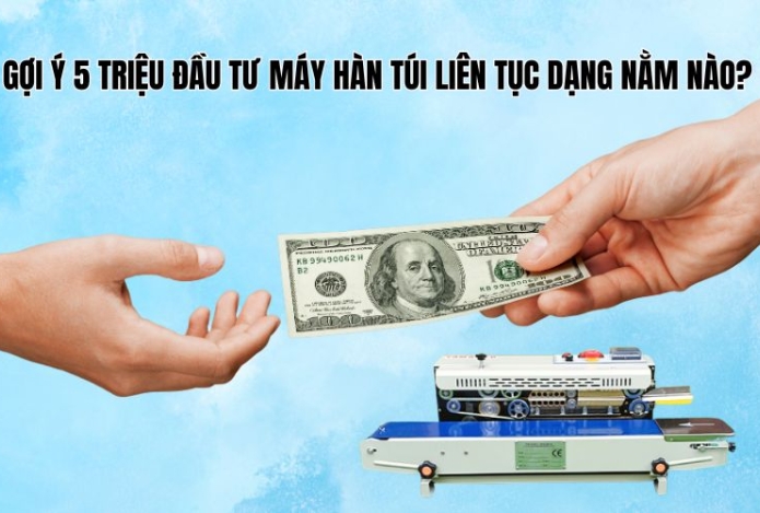 Gợi Ý 5 Triệu Đầu Tư Máy Hàn Túi Liên Tục Dạng Nằm Nào?